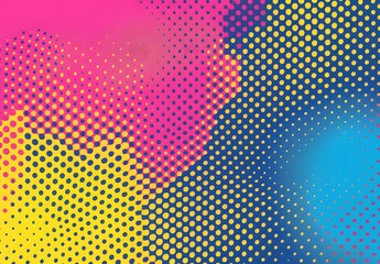 Abstract Halftone Pattern Background Design