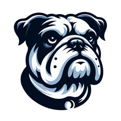 dog vector logo.