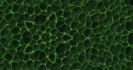 Immagine astratta di linee e cerchi con molti colori  diversi e movimenti 