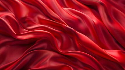 Obraz premium Abstract Red Silk Texture Background