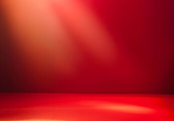 Red Gradient Background with Light and Shadow