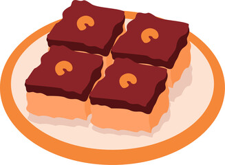 Arabic Food Collection basbousa