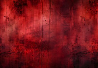 Dark Red Grunge Horror Background Texture
