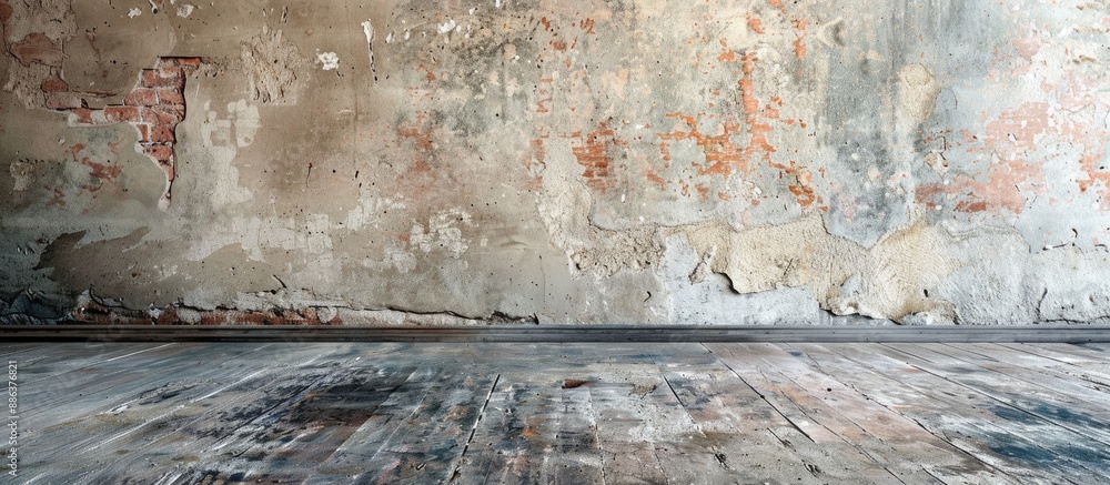 Aufkleber wall texture picture with copy space image application