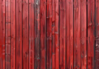 Seamless Red Wood Wall Texture Background