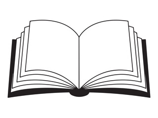 Education logo vector silhouette black color education icon white background