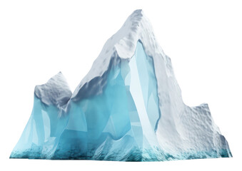 PNG Ice berg iceberg nature white background.