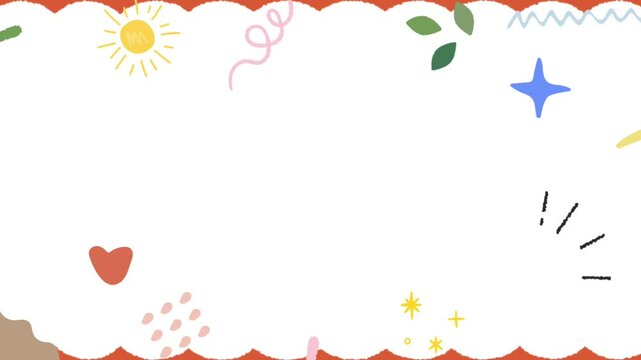 Orange simple concept presentation plan
