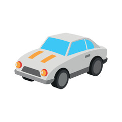 3D Vector Illustration of a Classic Car