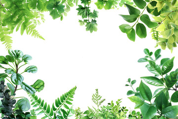 Obraz premium tree branch isolated , nature frame background