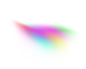 Rainbow colors Blur gradient shape