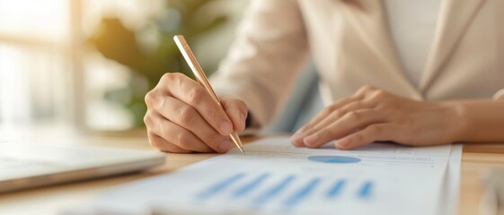 A strategy session with a team evaluating customer surveys and feedback, integrating insights into the business plan