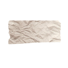 Obraz premium Crumpled Brown Paper