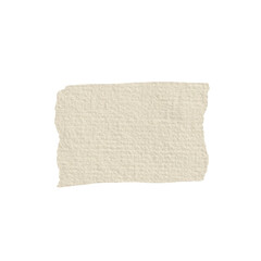 Torn White Paper Square