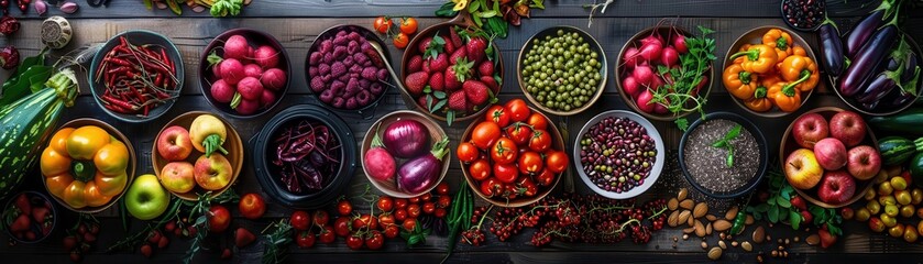 Homegrown plantbased cuisine, a feast for the eyes and soul, celebrating sustainability and health