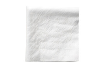 A Single Sheet of White Paper, Rolled and Ready for the Next Idea on a White or Clear Surface PNG Transparent Background