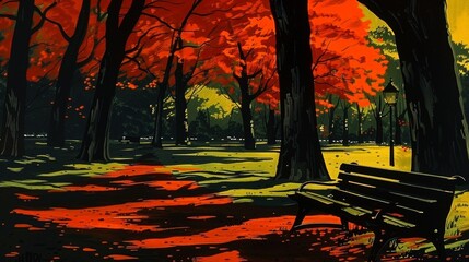 Park with Walking Trails