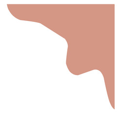 Separators shapes and frame for website. Wave and triangular dividers for Top or Bottom Page. Frame of header