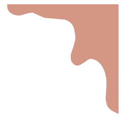 Separators shapes and frame for website. Wave and triangular dividers for Top or Bottom Page. Frame of header