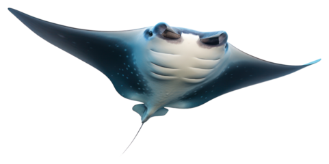 PNG Animal Manta Ray underwater wildlife.