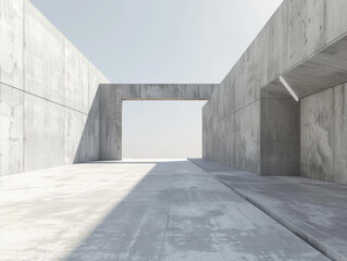 Modern architectural space design