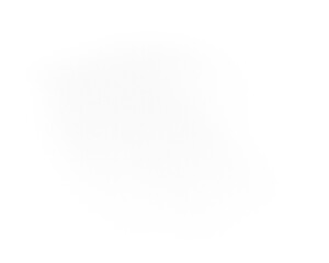 Blurry white gradient shape