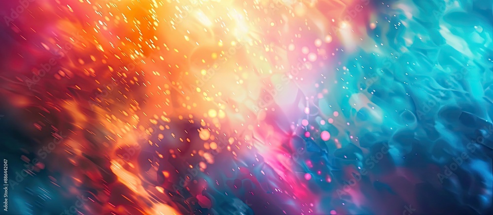 Leinwandbilder vivid abstract background with a blurred effect and copy space image