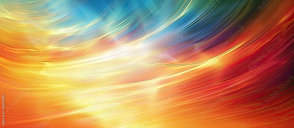 Poster vivid abstract background with a blurred effect and copy space image