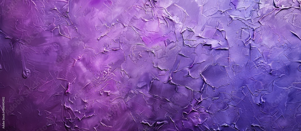 Poster artistic banner featuring a purple or blue textured decorative plaster or concrete serving as an abs