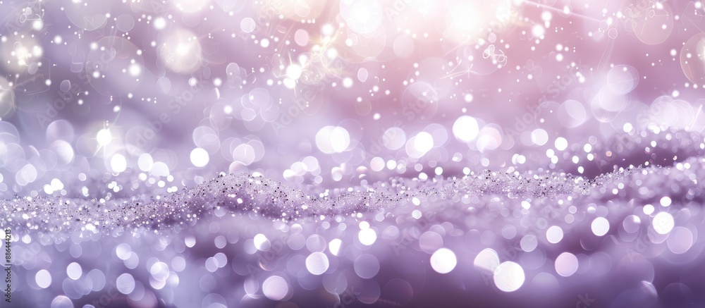 Poster festive background with white soft violet lights an abstract christmas backdrop featuring twinkling 