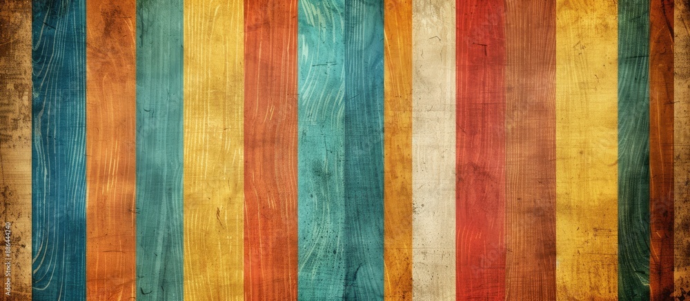 Aufkleber Abstract grunge retro paper texture with strips background perfect for your design with copy space image