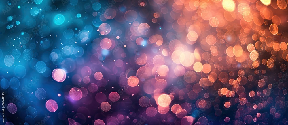 Aufkleber A light bokeh background with an abstract texture provides a stunning copy space image
