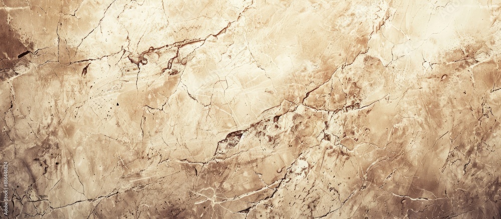 Aufkleber Vintage retro style marble and travertine texture background with a copy space image