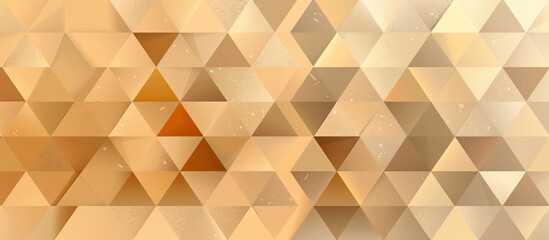 A geometric background in beige and brown tones with space for adding images. with copy space image. Place for adding text or design