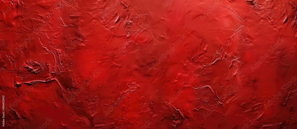 Poster texture pattern of red color serves as an abstract background with copy space image for various uses