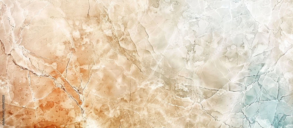Aufkleber vintage retro style marble and travertine texture background with a copy space image