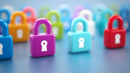 Private Community  Community icons with locked access