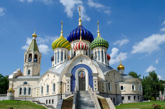 Cathedral of St. Igor of Chernigov in Peredelkino Moscow Russia