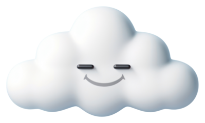 PNG Cloud emoji icon white electronics accessories.