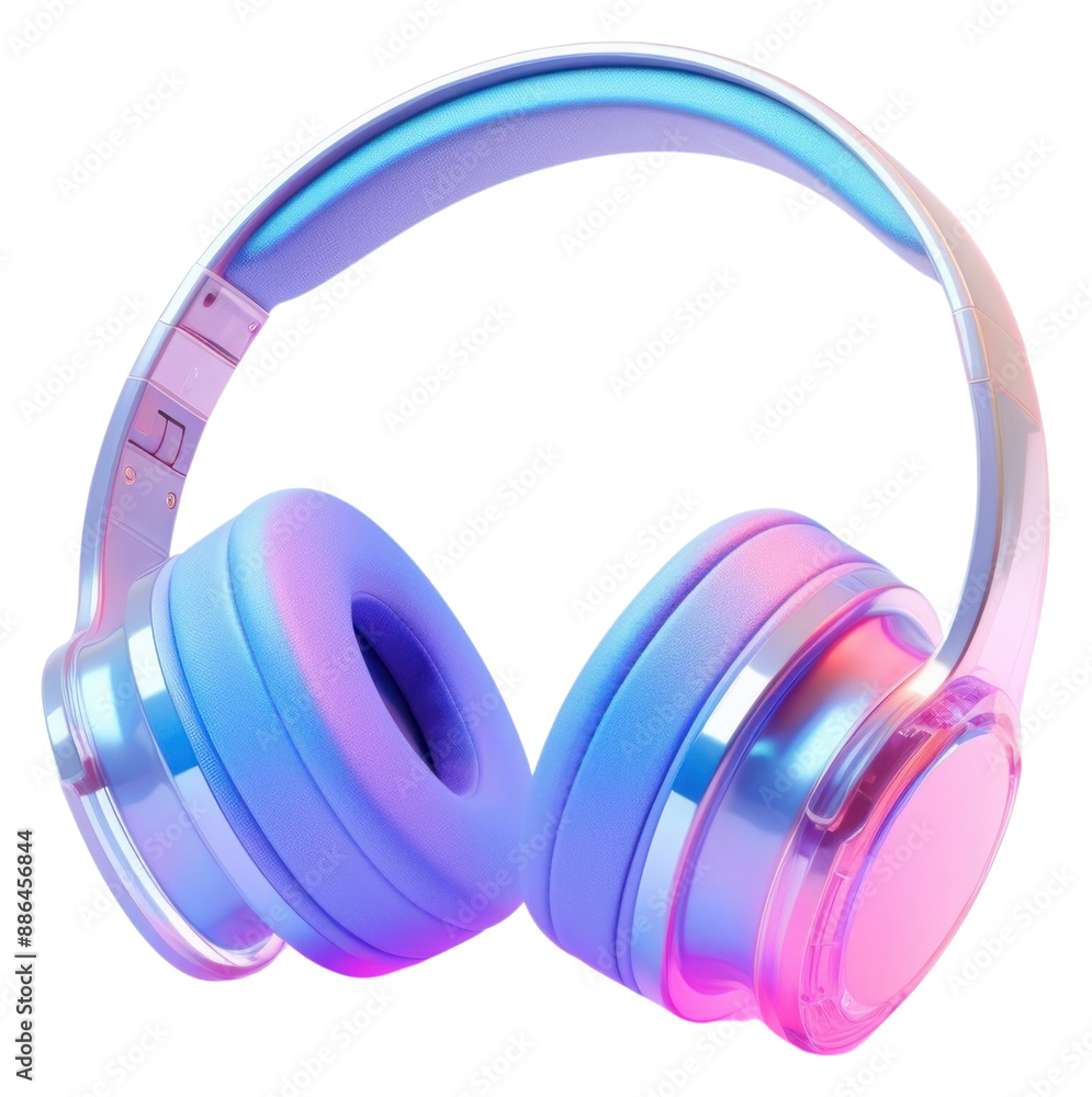 Wall mural png headphone headphones headset white background.