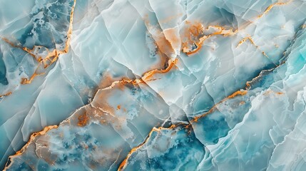 Elegant Marble Texture with Golden Veins