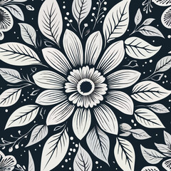 seamless floral background