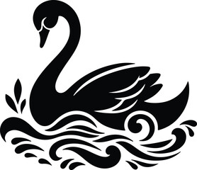 Fototapeta premium King sawn white and black vector 