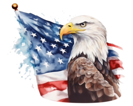 PNG Flag bird independence patriotism.