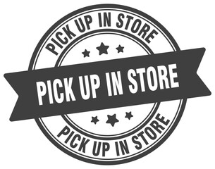 Obraz premium PICK UP IN STORE