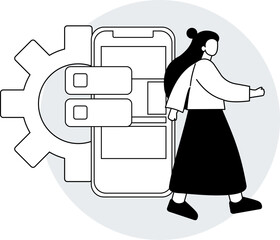 Business Digital Marketing Duotone Style