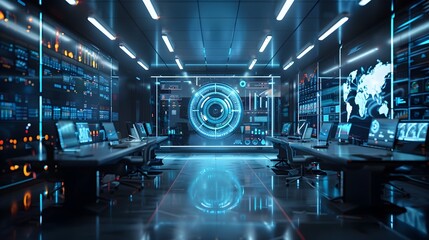 AI Powered Futuristic Workspace for Digital Communication and Business Networking