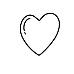 Cartoon line element, cute scribble, text sticker, Editable stroke. Comic vector illustration