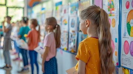 Vibrant Science Fair Showcases Children s Innovative Project Presentations