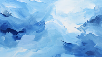 Obraz premium Abstract blue texture. Blue textured background